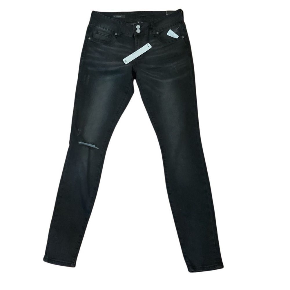 NWT Kut from the Kloth Viv Skinny black denim Jean Size 6